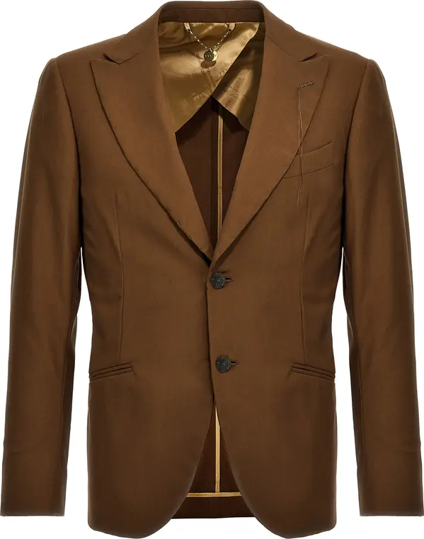 Brown Wool Blazer