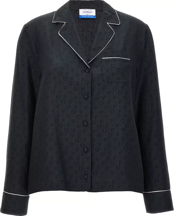 Black Silk Blouse