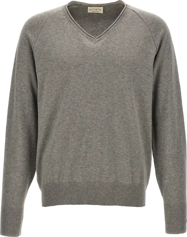 Gray Cotton Cardigan