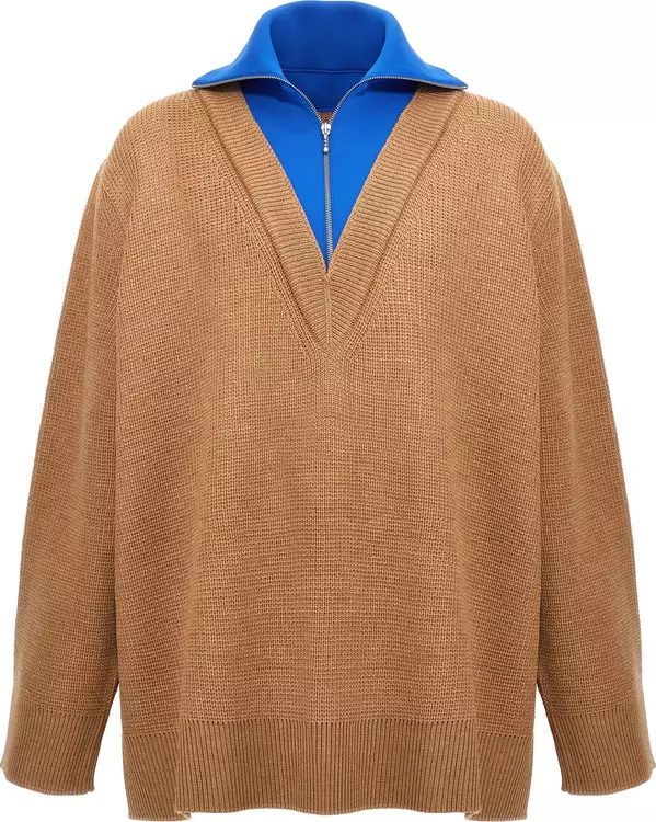 Multicolor Wool Cardigan