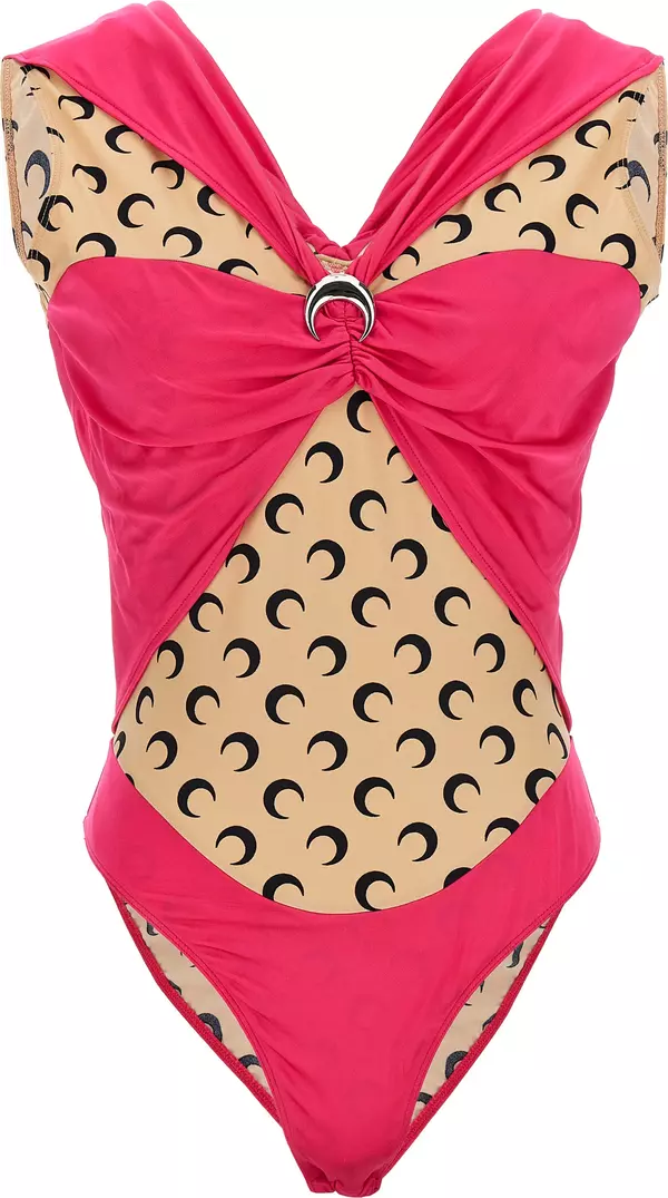 Fuchsia Viscose Bodysuit