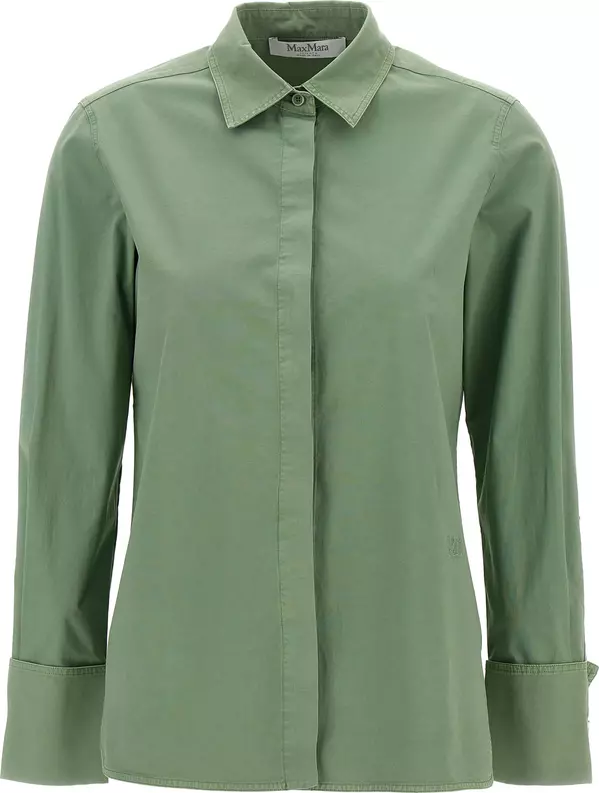 Bicolor Cotton Blouse