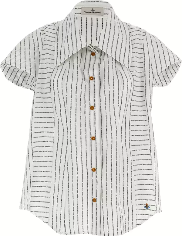 Bicolor Cotton Blouse