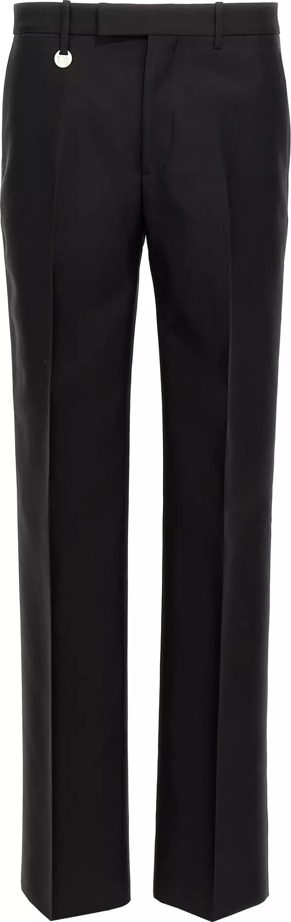 Black Virgin Wool Dress Pants