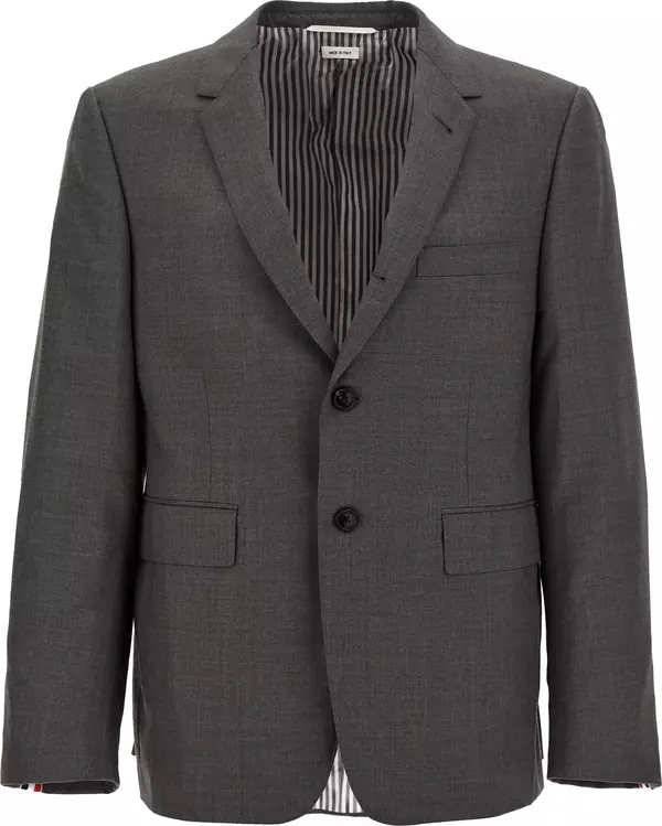Gray Wool Blazer