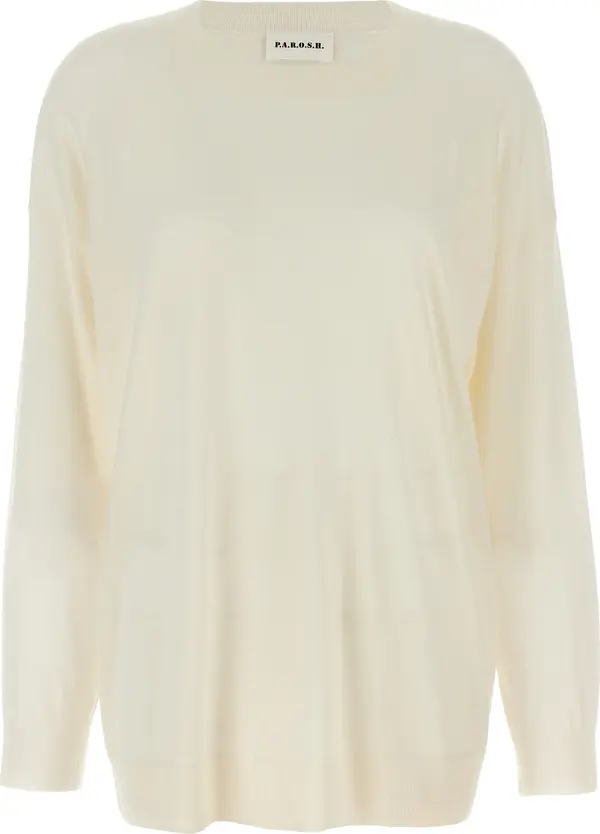 White Wool Cardigan