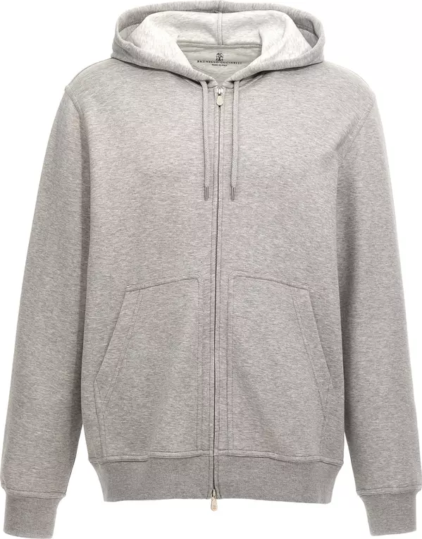 Gray Cotton Sweatshirt