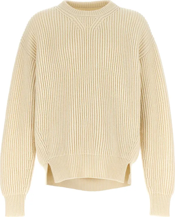 White Wool Cardigan