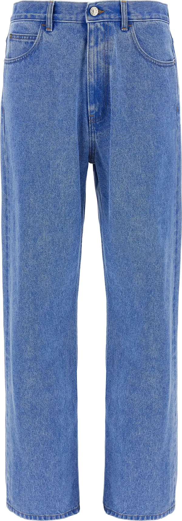 Blue Cotton Jeans Denim