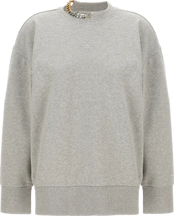 Gray Cotton Sweatshirt