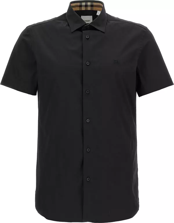 Black Cotton Blouse