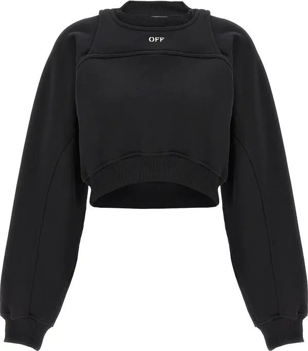 Bicolor Cotton Sweatshirt