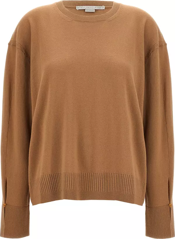 Beige Wool Cardigan