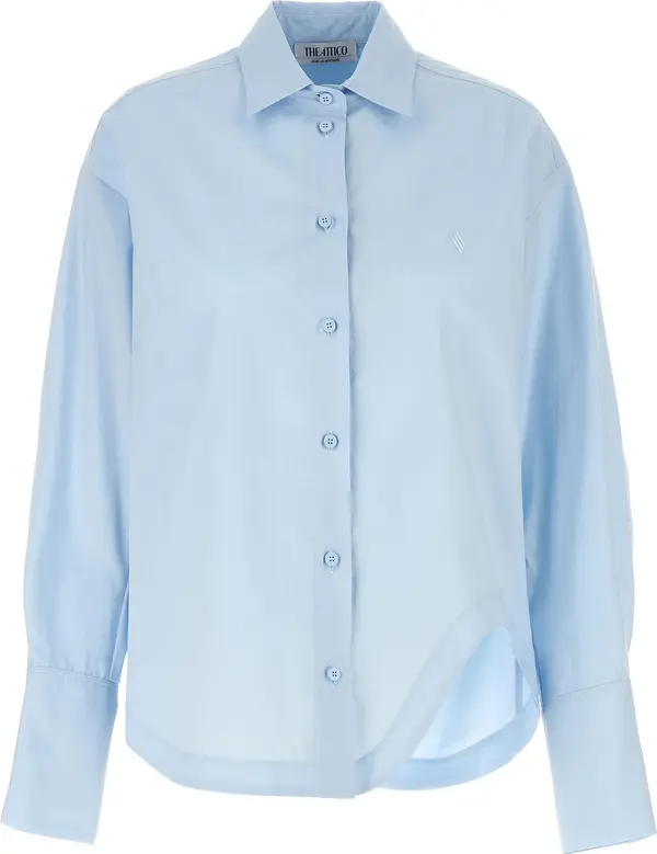 Blue Cotton Blouse