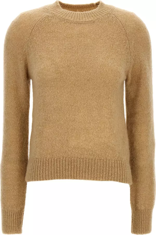 Beige Wool Cardigan