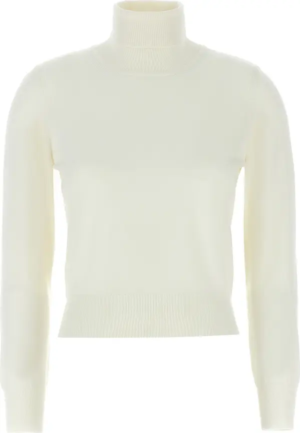 White Merino Wool Cardigan