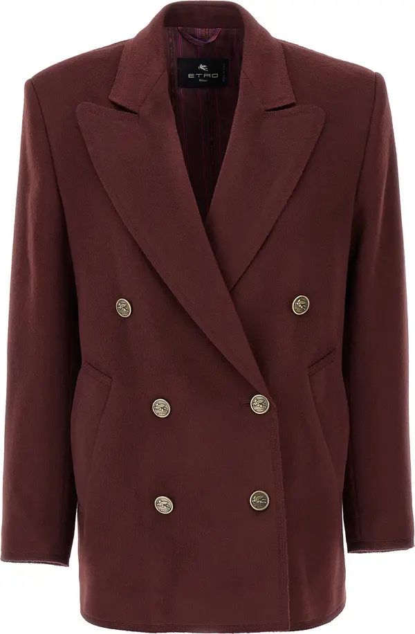 Bordeaux Wool Blazer