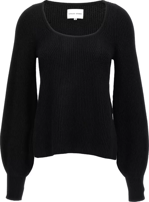 Black Cashmere Cardigan