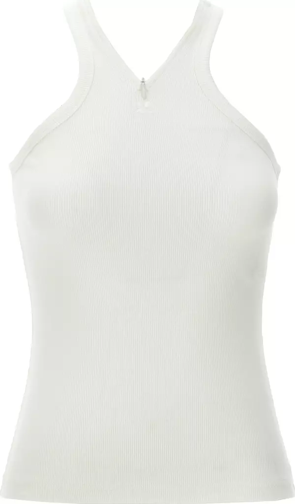 White Cotton Tank Tops
