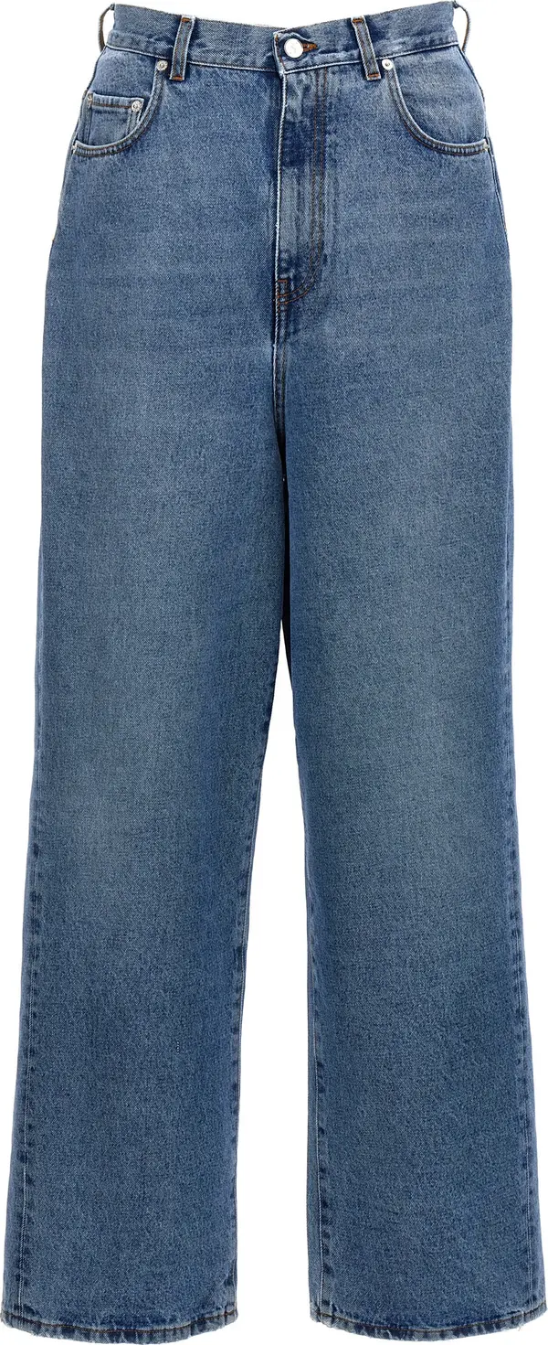 Blue Cotton Jeans Denim