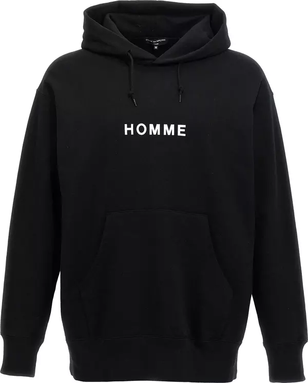 Black Cotton Sweatshirt