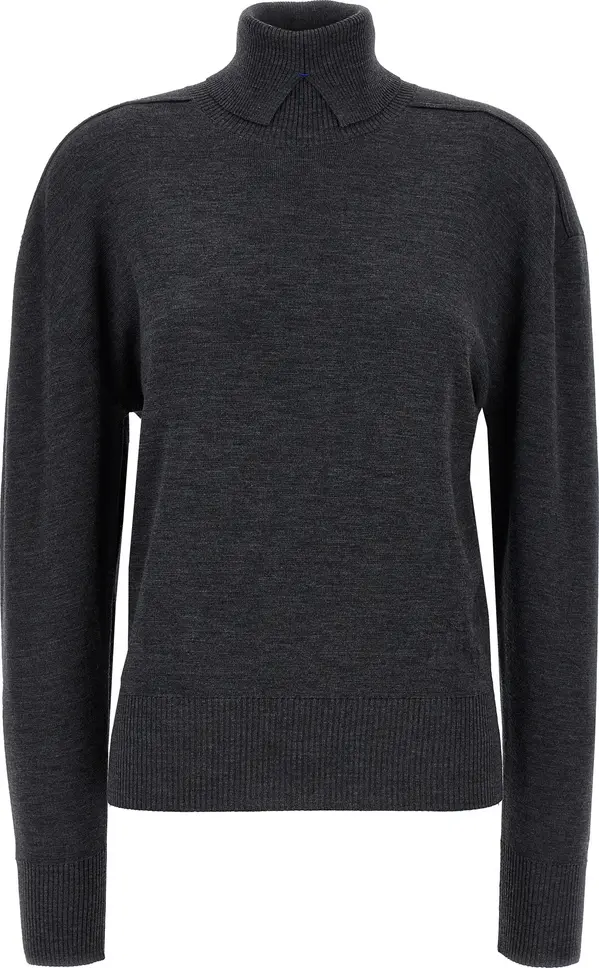 Gray Wool Cardigan