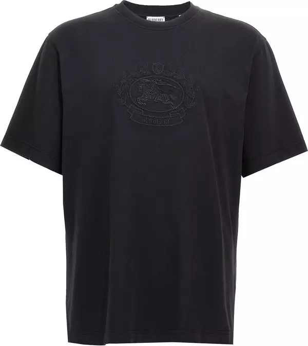 Black Cotton T-Shirt