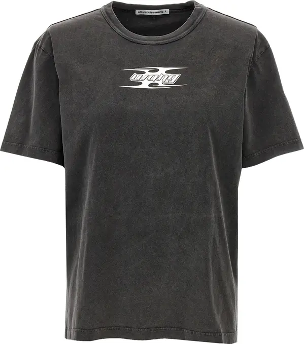 Gray Cotton T-Shirt