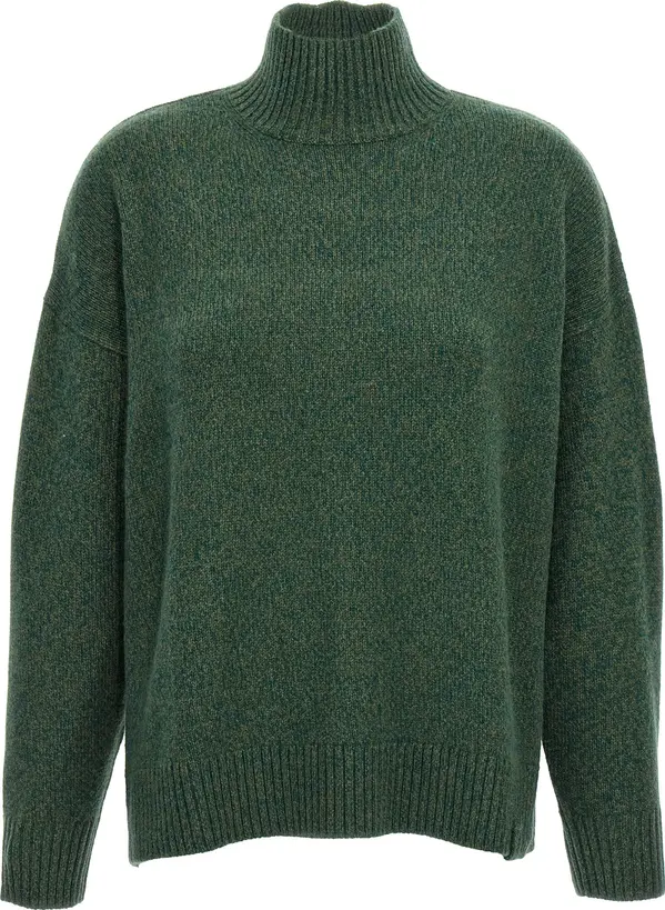 Bicolor Wool Cardigan