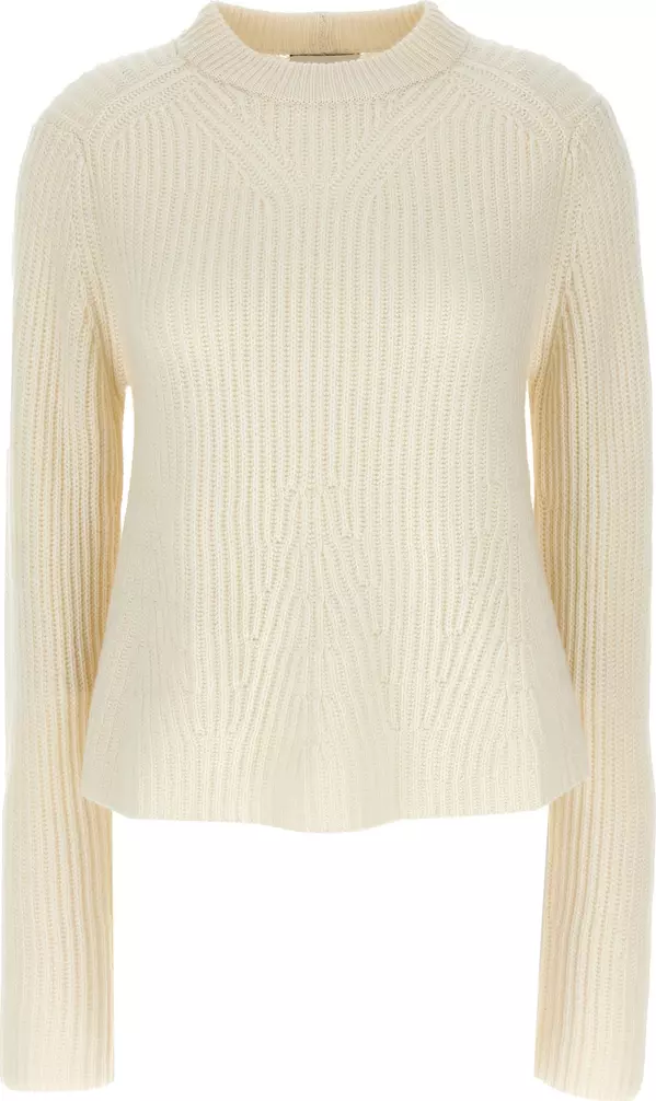 White Cashmere Cardigan