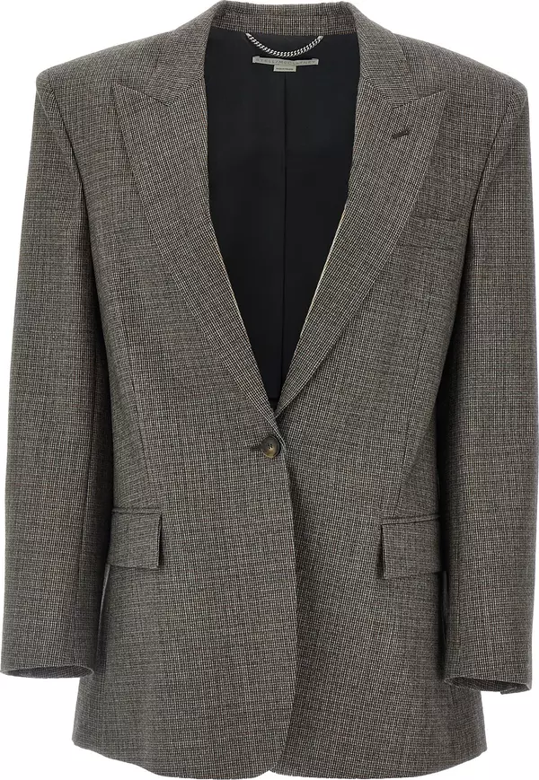 Gray Wool Blazer