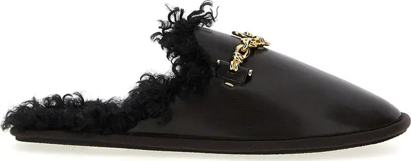 Brown Polyethylene Mules