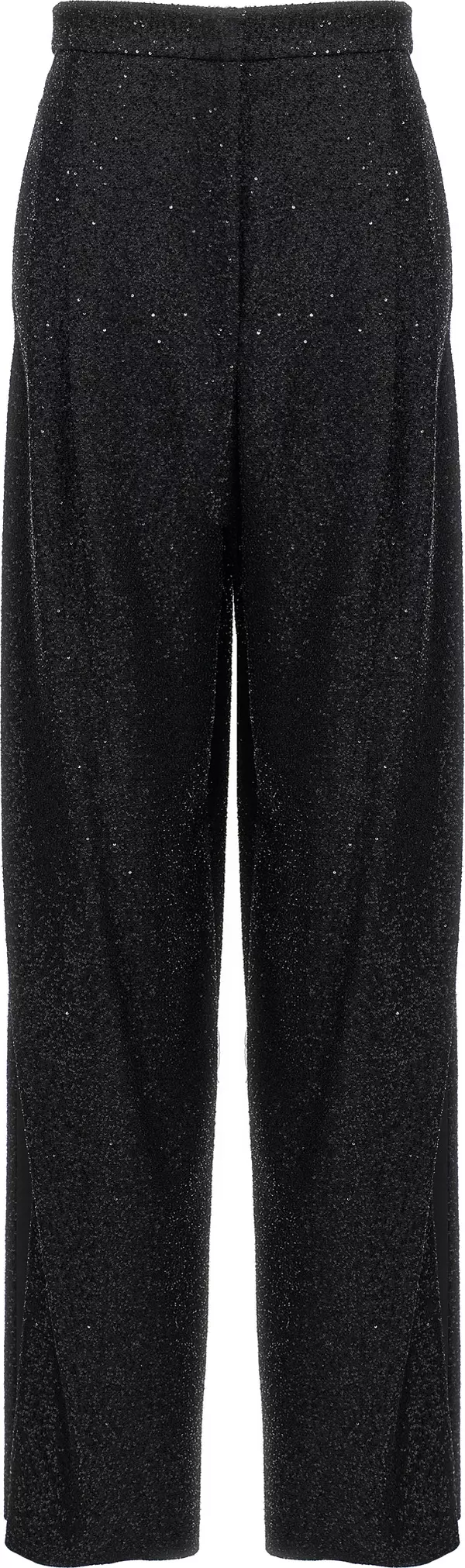 Black Viscose Dress Pants