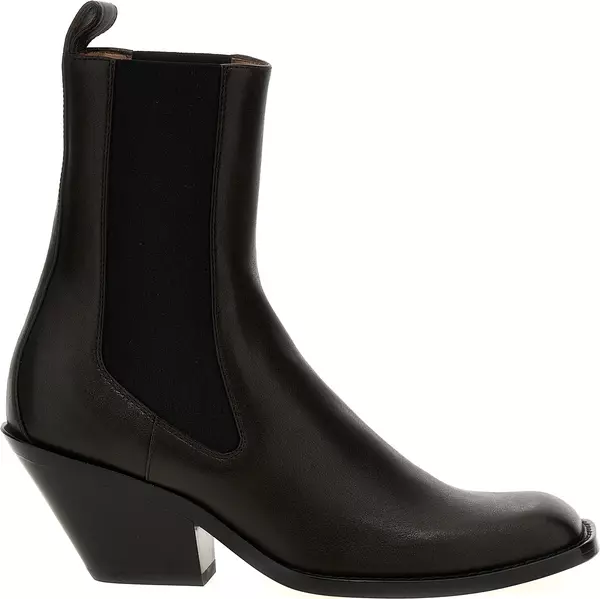 Brown Calfskin Chelsea Boots