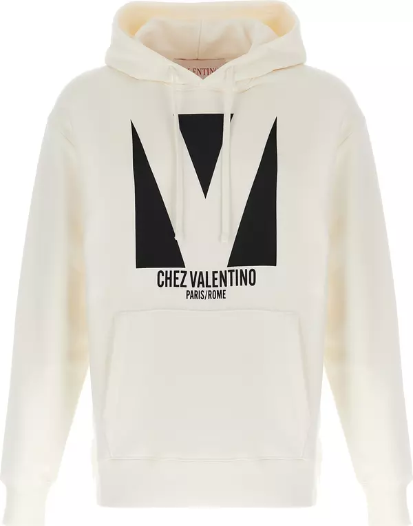 White Cotton Sweatshirt