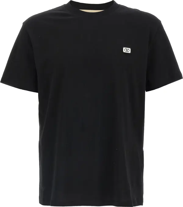 Black Cotton T-Shirt