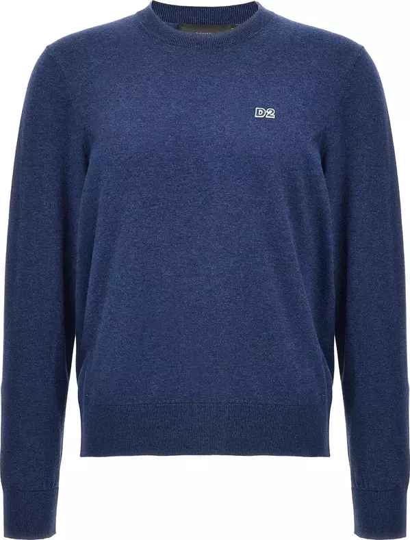 Blue Cotton Cardigan