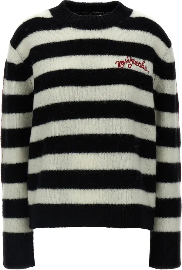 Bicolor Wool Cardigan