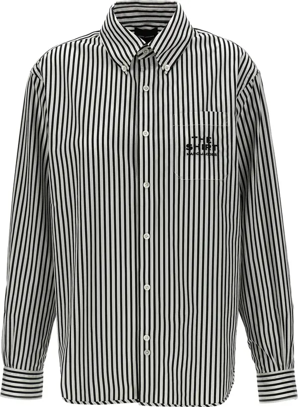 Bicolor Cotton Blouse