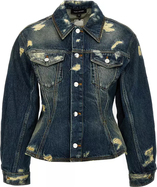 Blue Cotton Denim Jacket