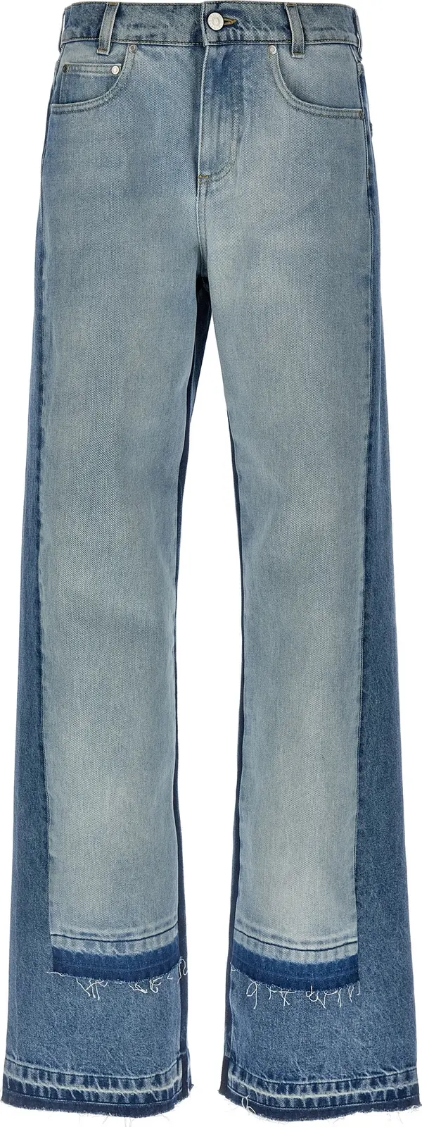 Blue Cotton Jeans Denim