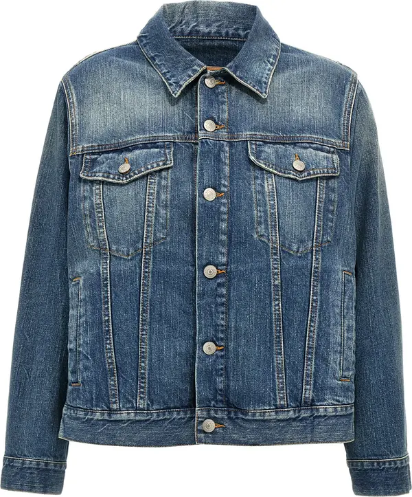 Blue Cotton Denim Jacket