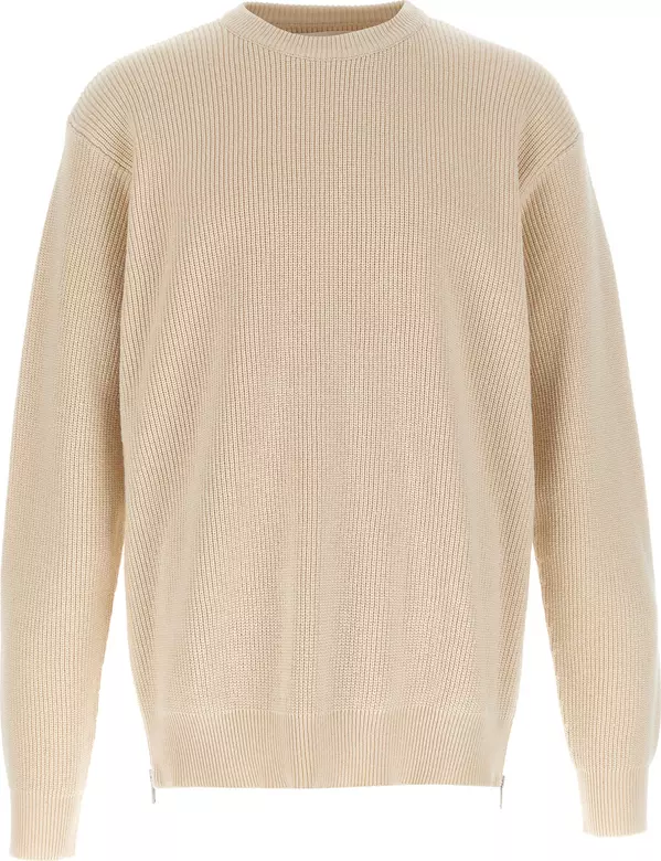 Beige Cotton Cardigan