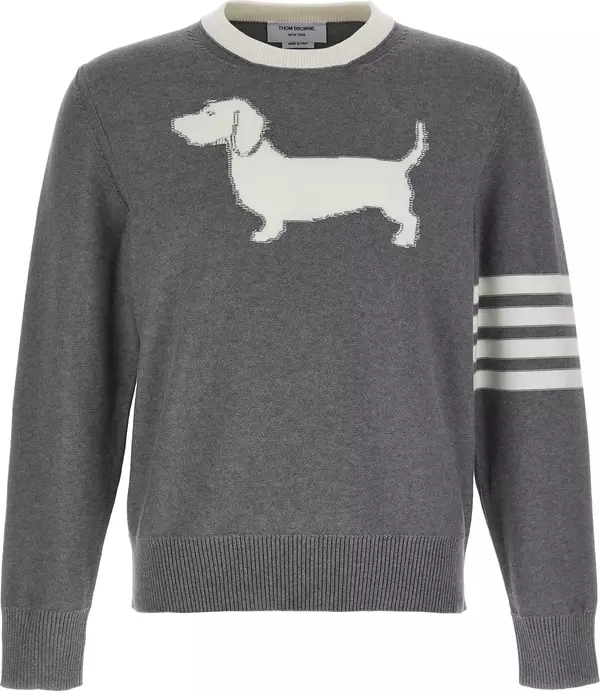 Gray Cotton Cardigan
