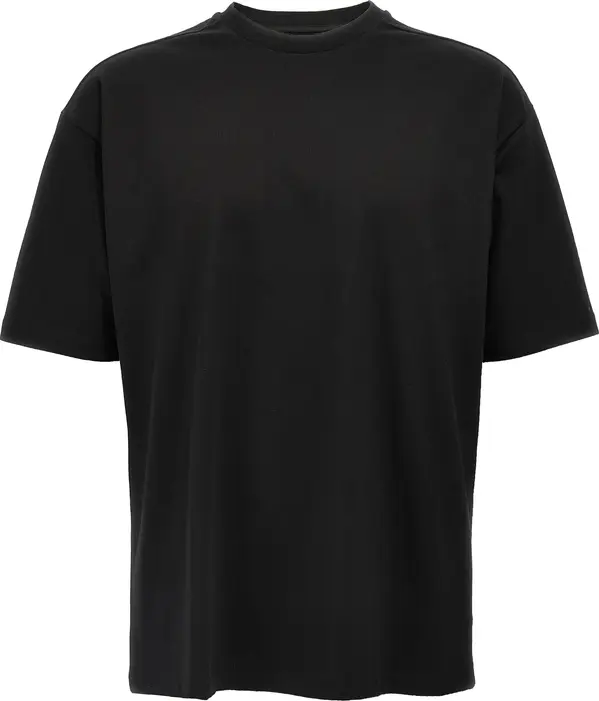 Black Cotton T-Shirt
