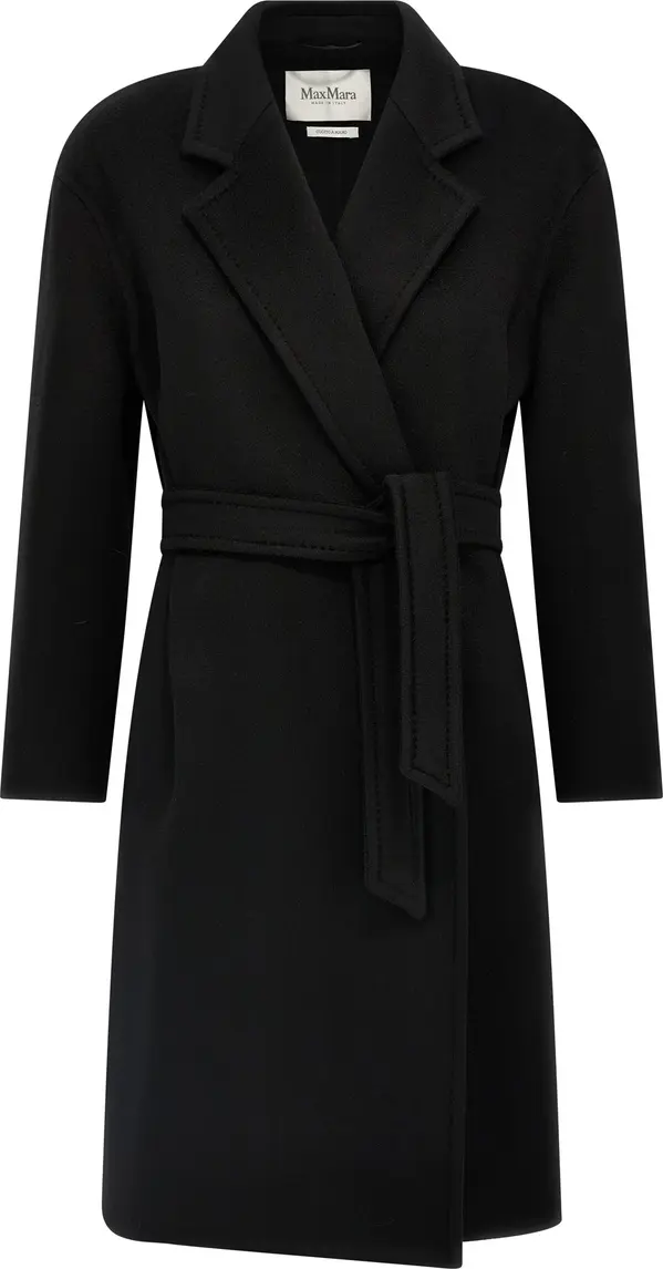 Black Cashmere Coat