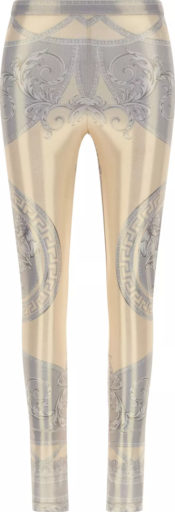 Multicolor Polyester Leggings