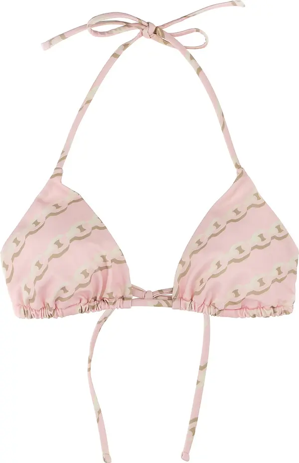 Multicolor Polyester Bikini