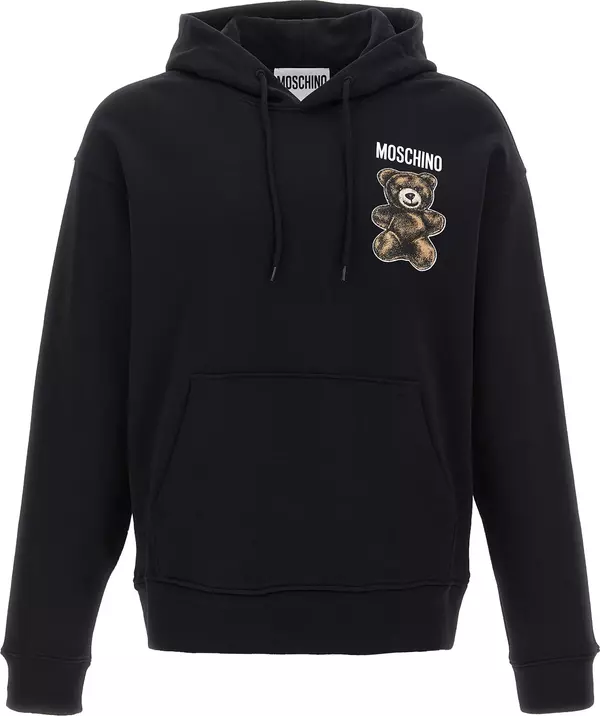 Black Cotton Sweatshirt