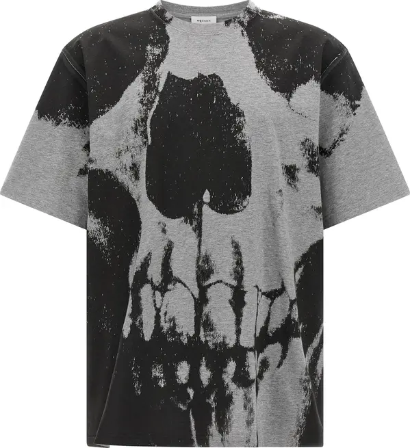 Gray Cotton T-Shirt